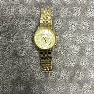 Micheal Kors gold watch